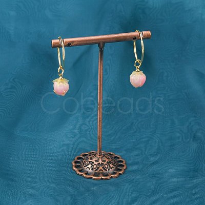 Handmade Flower Epoxy Resin Pendants KY-S163-103D-1