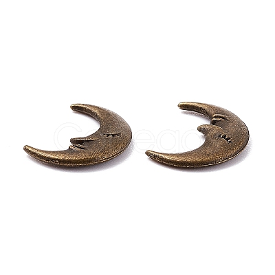 Zinc Alloy Cabochons PALLOY-WH0036-27AB-1