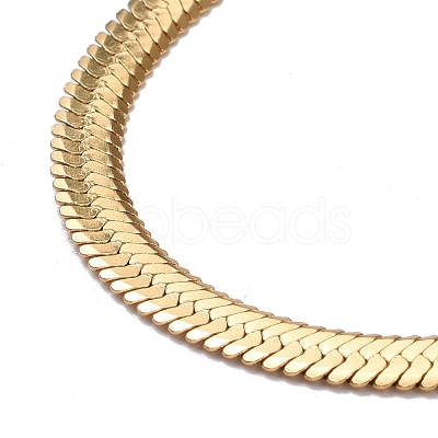 PVD Vacuum Plating 304 Stainless Steel Snake Chains Necklaces NJEW-O058-31G-1