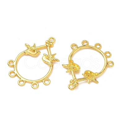 Alloy Chandelier Component Links FIND-WH0111-695G-10-1