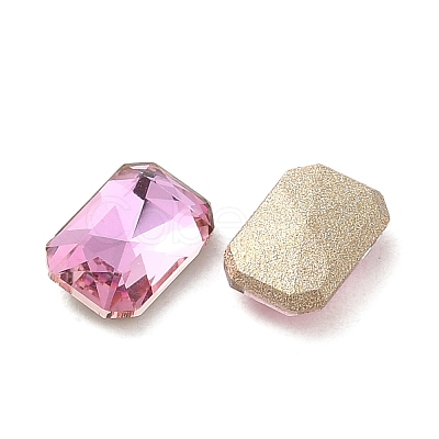Glass Rhinestone Cabochons RGLA-P037-04A-D223-1