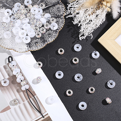 3Pcs Acrylic Hair Pin Bun Maker OHAR-PA0001-01B-1
