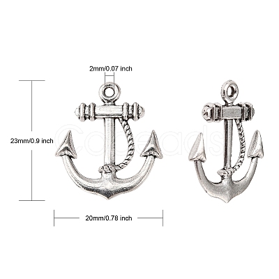 Tibetan Style Alloy Pendants LS-LF0835Y-1