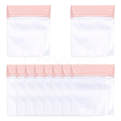 10Pcs Rectangle EVA Resealable Packaging Bags ABAG-TA0001-28C-1