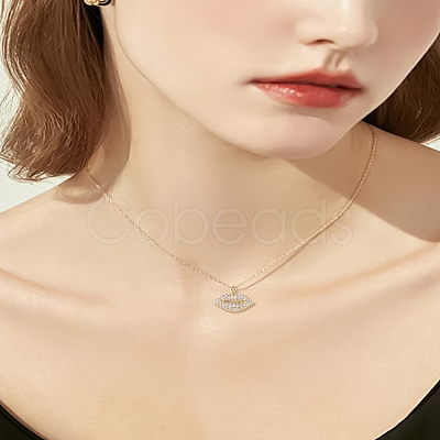 2Pcs Brass Micro Pave Grade AAA Cubic Zirconia Charms ZIRC-LP0001-22-1