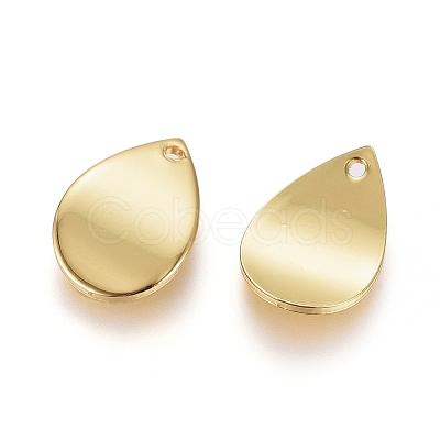 Brass Charms X-KK-G389-22G-1