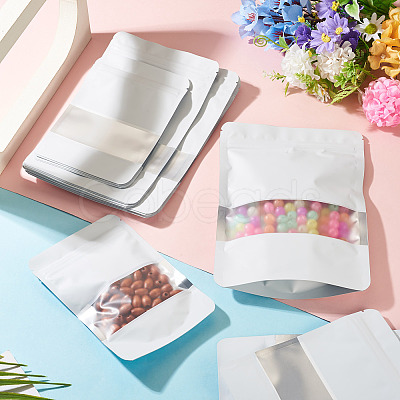 18Pcs 3 Styles PE Resealable Bags with Window OPP-TAD0001-01F-1