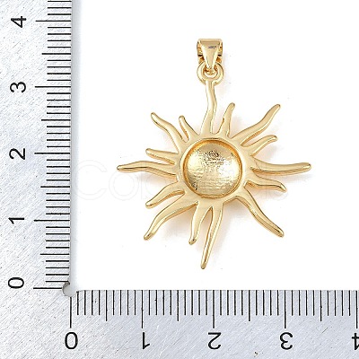 Brass Pendants KK-P341-01C-G-1