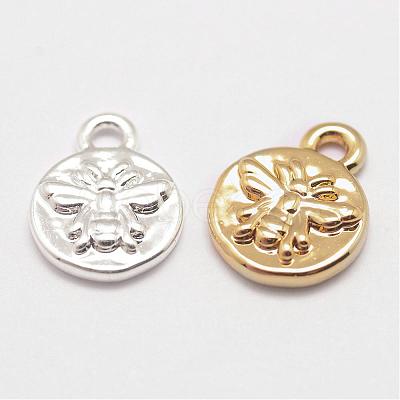 Brass Charms KK-G302-10-NR-1