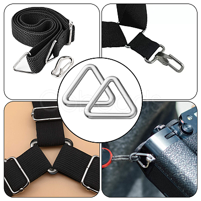 20Pcs Triangle Alloy Linking Rings FIND-CY0001-17P-1