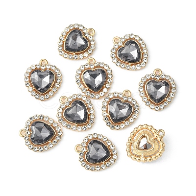 Alloy Crystal Rhinestone Charms ALRI-YW0001-01I-1