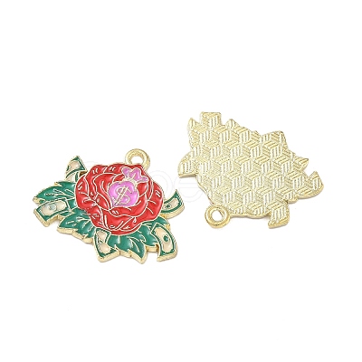 Alloy Enamel Pendants ENAM-I082-01G-05-1