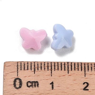 Opaque Acrylic Beads SACR-D009-02F-1