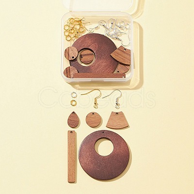 DIY Geometric Earring Making Kit DIY-FS0004-29-1