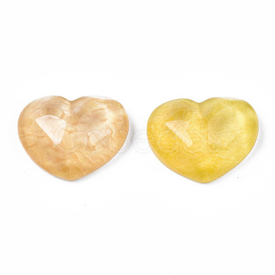 Transparent Resin Cabochons CRES-N031-003A-B04-1