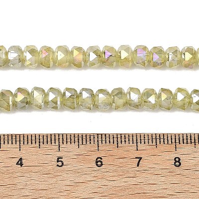 Imitation Jade Glass Beads Strands EGLA-F167-03A-07-1