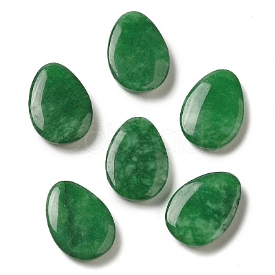 Dyed Natural Malaysia Jade Cabochons G-Q192-06-1