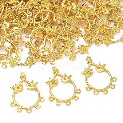 Alloy Chandelier Component Links FIND-WH0111-695G-10-1