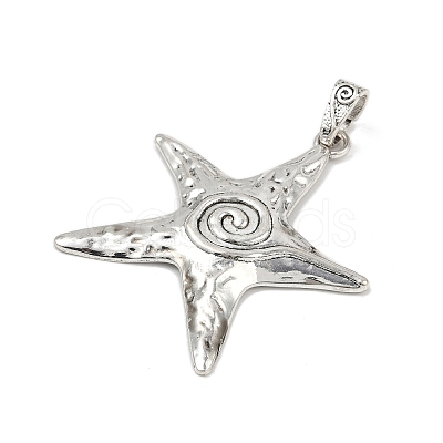 Tibetan Style Alloy Big Pendants PALLOY-V008-03A-AS-1