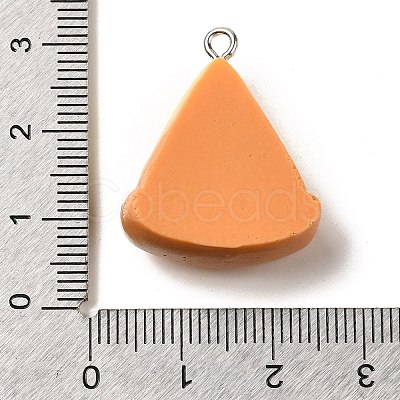 Resin Pendants RESI-A038-02F-1