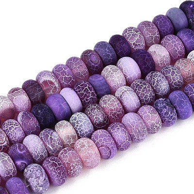 Natural Weathered Agate Beads Strands G-N357-13A-02-1