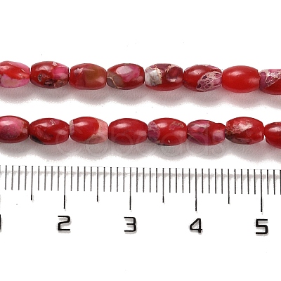 Synthetic Regalite/Imperial Jasper/Sea Sediment Jasper Beads Strands G-F765-J01-01-1