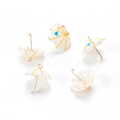 Resin Pendants X-CRES-M007-04C-1