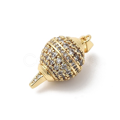 Brass Micro Pave Cubic Zirconia Pendants KK-Z137-10G-1