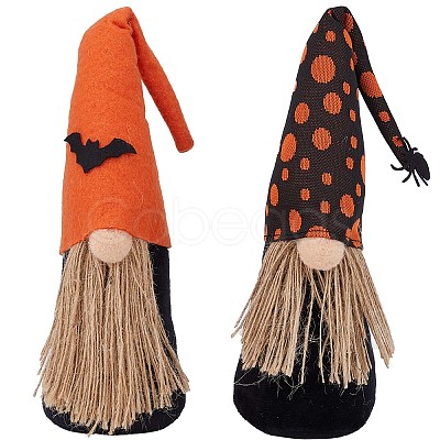 2Pcs 2 Colors Halloween Themed Party Decorations AJEW-GF0007-07-1