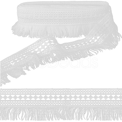 7.5 Yards Polyester Fringe Tassel Trim DIY-GF0009-05A-1