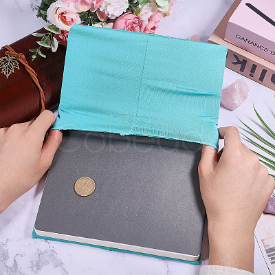 Elastic Cloth Book Cover AJEW-WH0696-009M-1