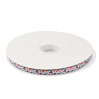 Polyester Grosgrain Ribbon SRIB-G009-01E-1