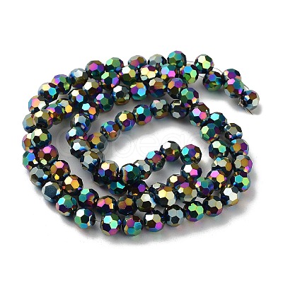 Electroplate Glass Bead Strands LS-EGLA-R042-6mm-04-1