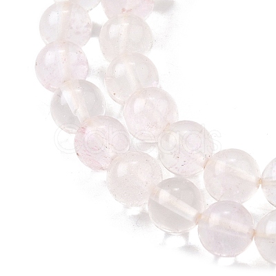 Watermelon Stone Glass Beads Strands G-L621-B06-6mm-1