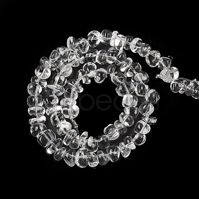 Natural Quartz Crystal Beads Strands G-H085-A01-01-1