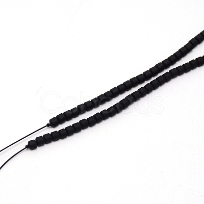 Non-magnetic Synthetic Hematite Beads Strands G-WH0018-01K-1