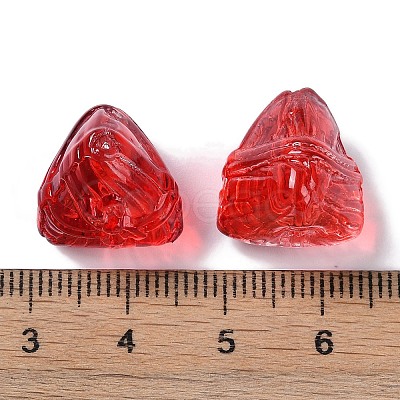 Baking Paint Glass Beads GLAA-S202-15H-1