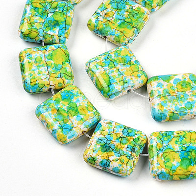 Synthetic Turquoise Beads Strands TURQ-T004-09A-07-1