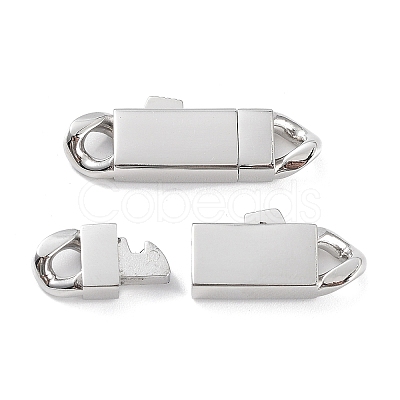 Non-Tarnish 304 Stainless Steel Bayonet Clasps X-STAS-M325-16P-1