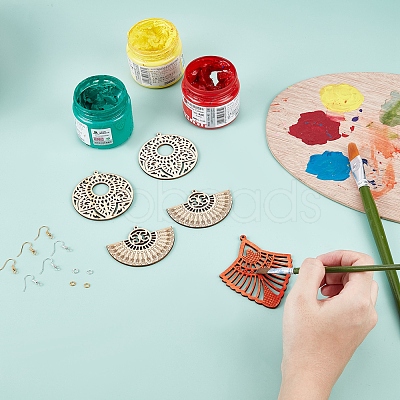 DIY Dangle Earring Making DIY-PH0027-74-1