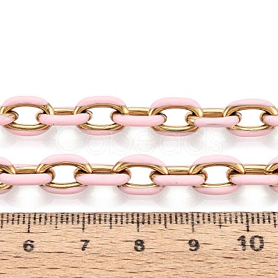 304 Stainless Steel Enamel Cable Chains CHS-ZX006-06C-1