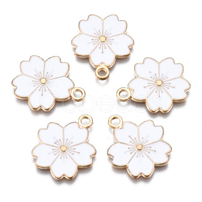 Alloy Enamel Pendants X-ENAM-S121-115N-1