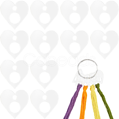 3 Bags Acrylic Thread Winding Boards AJEW-GF0011-67I-1
