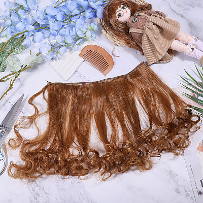 PP Doll Wig Long Curly Hair DIY-WH0591-249B-13-1