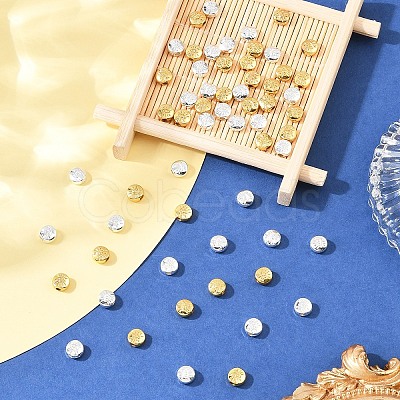 60Pcs 2 Colors Alloy Beads FIND-YW0010-12-1