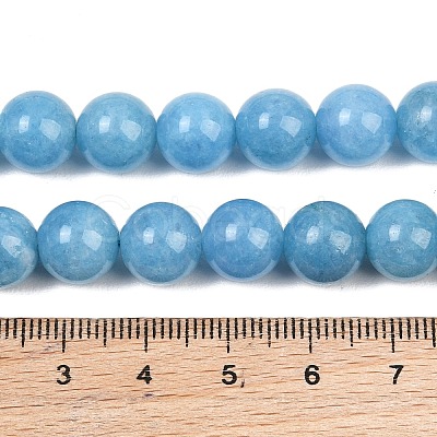 Dyed Natural White Jade Beads Strands GG-CBAD029-A05-10mm-1