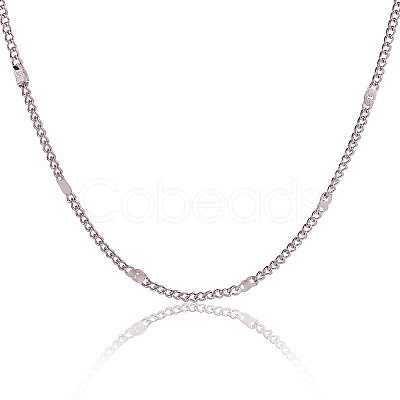 Soldered Brass Coated Iron Curb Chains CH-CJ0001-01A-P-1