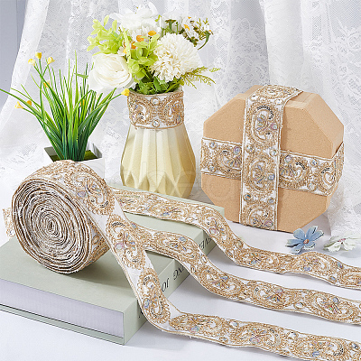 Ethnic Style Polyester Ribbon for Sewing Decoration OCOR-WH20007-26E-1