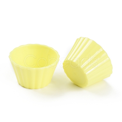 Mini Plastic Simulated Egg Tart Cup LS-DJEW-C005-02F-1
