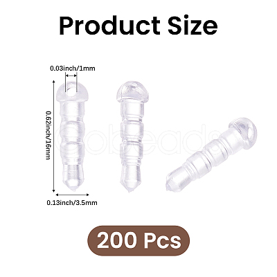 200Pcs Plastic Mobile Dustproof Plugs FIND-CN0002-61-1
